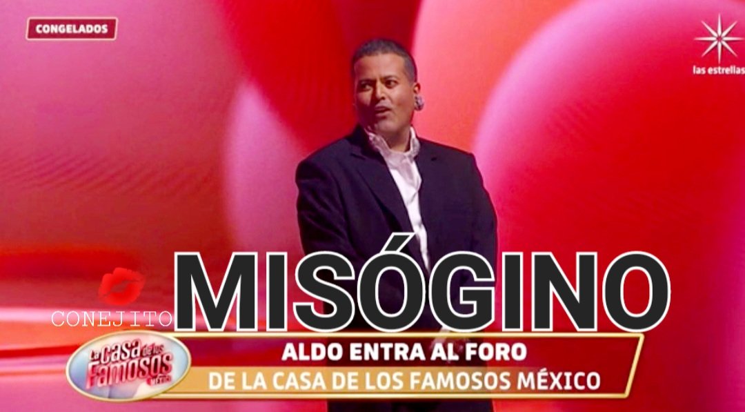 Ojhannys's tweet photo. Este domingo, el MISÓGINO entrará a la casa de "congelados". 🤡🤒😷

Esperemos que La Jefa y La Producción le "PROHÍBAN" mencionar cosas del exterior o dar pistas en clave a su cuarto "Tulum".
#LCDLFMX #LCDLF6 https://t.co/Gqct8vMitL