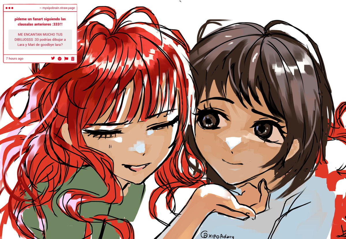 Xipoadairy's tweet photo. El render se fue a buscar leche oksi? #goodbyeLara #fanart https://t.co/Ecq58xOyzf
