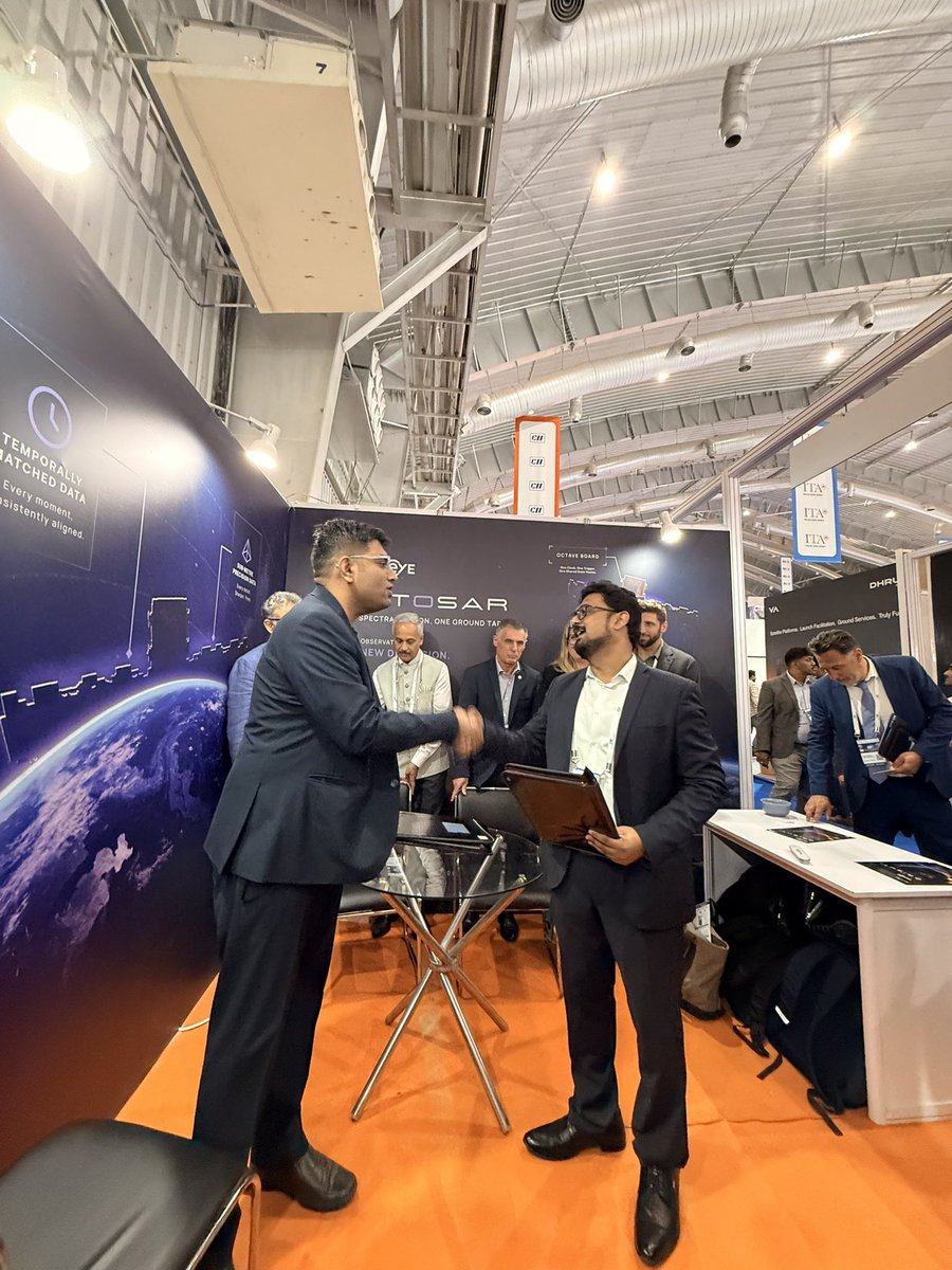 GalaxEye's tweet photo. India’s Earth Observation ambitions are entering a new phase. 🛰️

GalaxEye has signed a Memorandum of Understanding with Safran Space at Bengaluru Space Expo 2026, launching a strategic partnership focused on strengthening India’s space capabilities and accelerating next-generation Earth Observation solutions.

The collaboration combines GalaxEye’s multi-sensor Earth Observation expertise with Safran Space’s capabilities in space systems, testing, and mission-critical technologies. Together, the companies will explore opportunities in product development and technology integration, market expansion across India and international markets, and next-generation space programmes and mission applications.

By combining complementary strengths, the partnership aims to deliver scalable Earth Observation solutions, strengthen domestic capabilities, and expand global market access.

The journey begins here. More to come. 🚀

#GalaxEye #SafranSpace #BSX2026 #EarthObservation #SpaceTech #SensingBeyondVision #NewSpace #SpaceIndia
