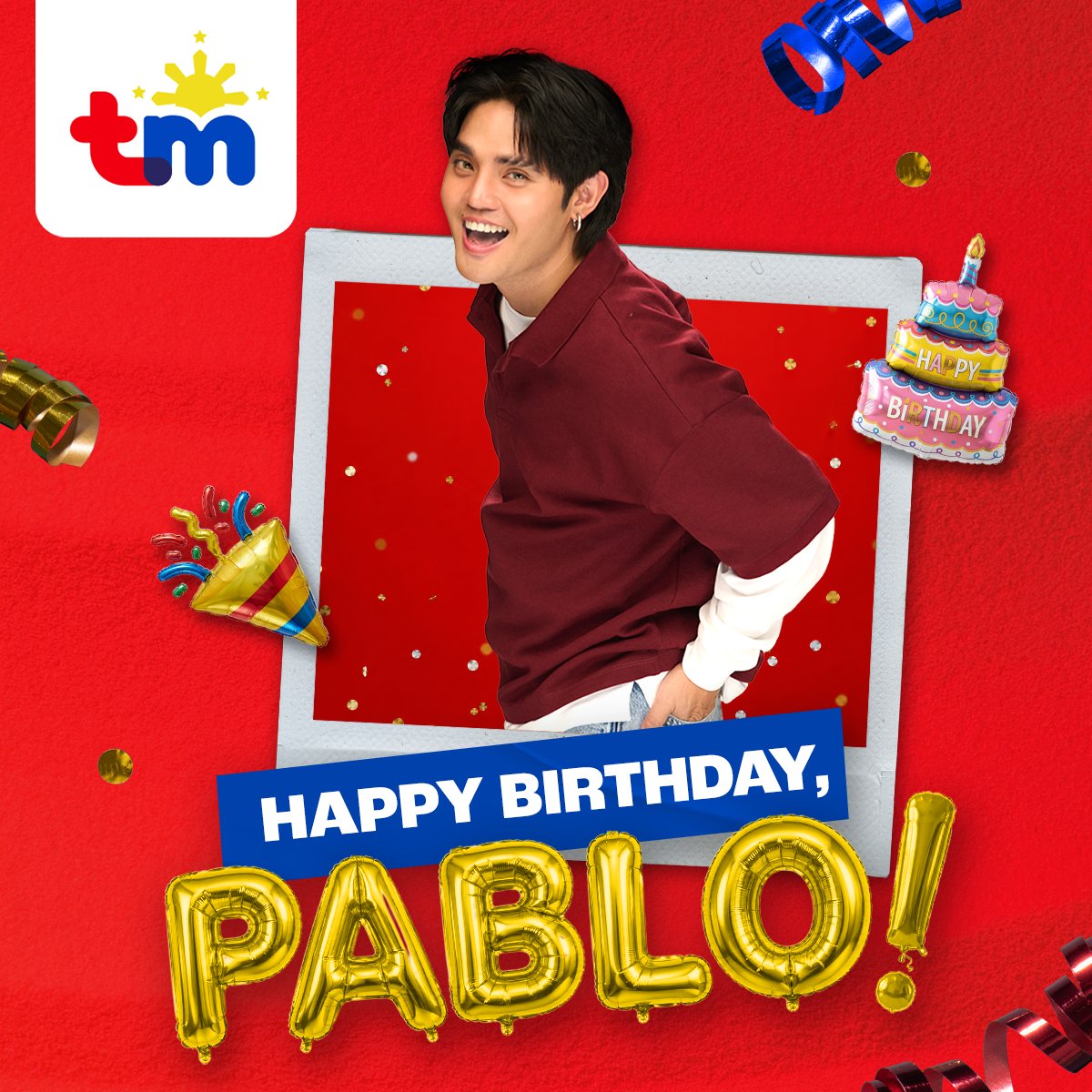 tmtambayan's tweet photo. Happy Pablo Day! 😎♥️ Ang wish namin ay more inspiration and creativity para sa lodi na Pinuno ng SB19! 👑 https://t.co/qM2kmNTLLo