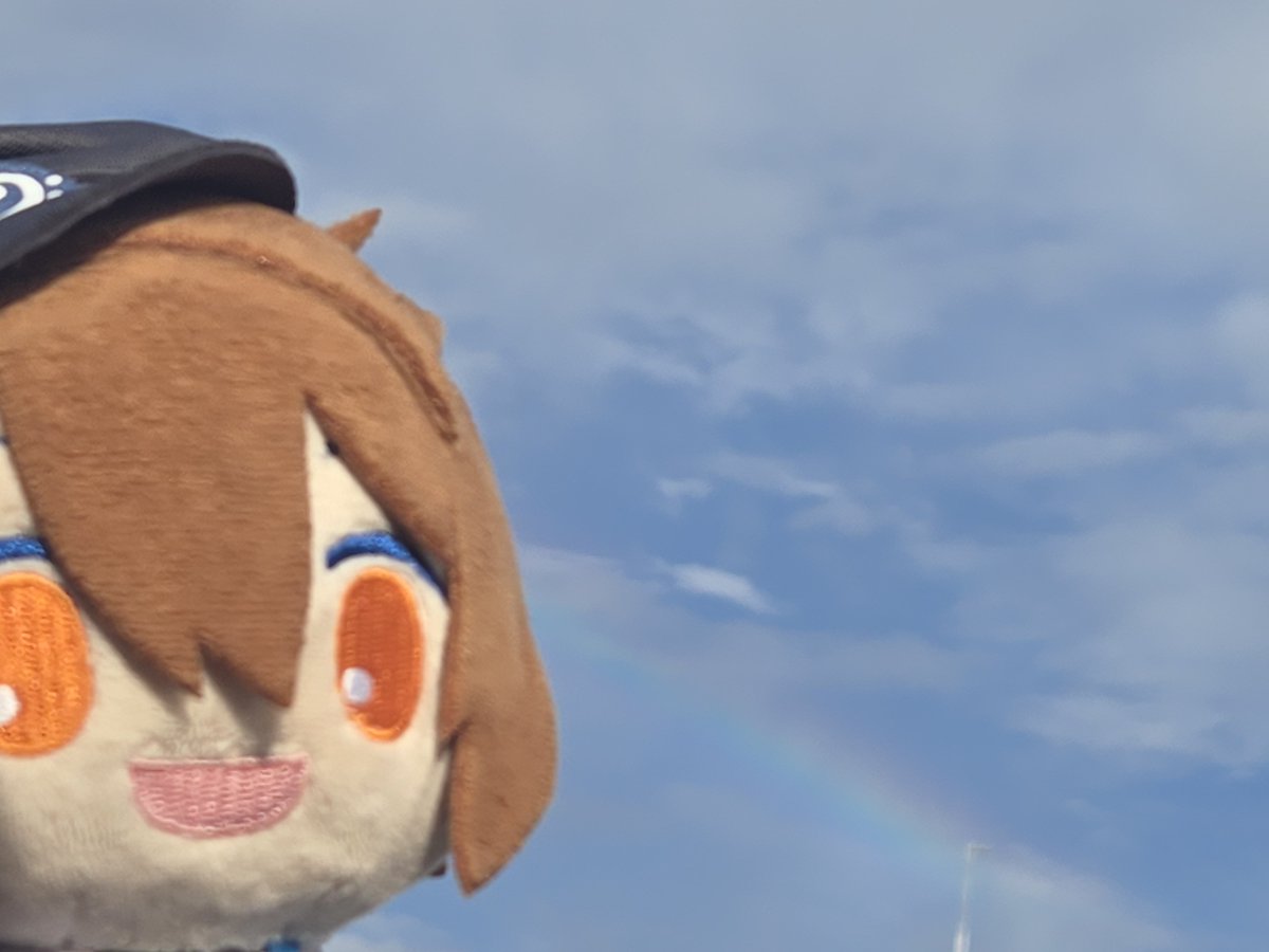 SANA09_02's tweet photo. 虹って素敵だね🌈 https://t.co/w8Z7D09t6U