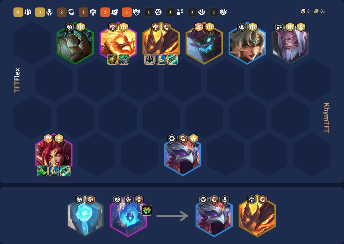 TftFlex's tweet photo. Free LP emblem, Zyra stacking Durability

Blue holds Jugg emblem until you get Kennen https://t.co/bAaX6QxeMh