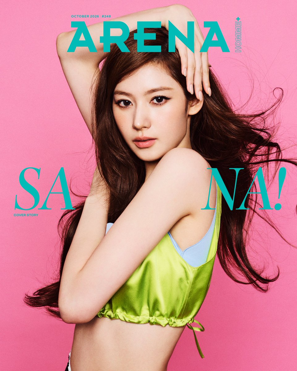 godmitzu's tweet photo. SANA on the cover of Arena Homme+ Korea for PRADA. https://t.co/RBy3ESZPJU