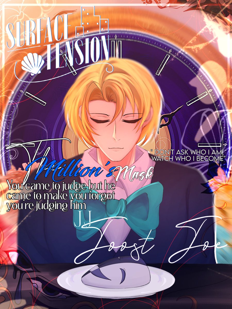 T0taySnxwy's tweet photo. The Million's Mask (3/4)

Note: I really enjoyed making these and I really like it how it turn out!!! ❤️

#joostjoe #surfacetensiontwt #fanart https://t.co/tbMtB6L1uG