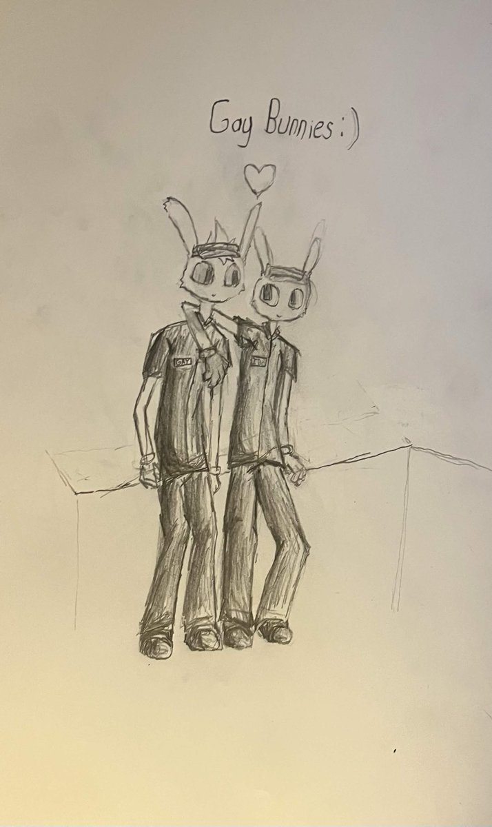 jaxnumber1kin's tweet photo. Gay Bunny Boys 🏳️🌈 (Jax x Thomas)
they are working at spudsy's together, i feel like jax would actually be a little taller than thomas but might fix that later lol
#TADC #mlm #thomax https://t.co/LzMc87wBzV