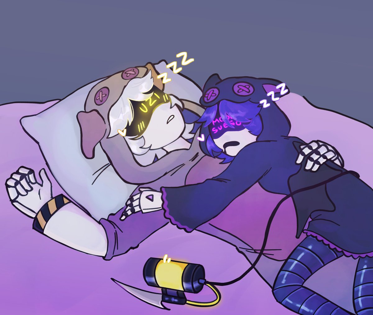 kokibe_'s tweet photo. Día 2: pijamas
Si me quedé dormida cuando deb�� de publicar ayer..T_T
#nuziweek2026 #nuzi #murderdrones https://t.co/P17I4xsSOF