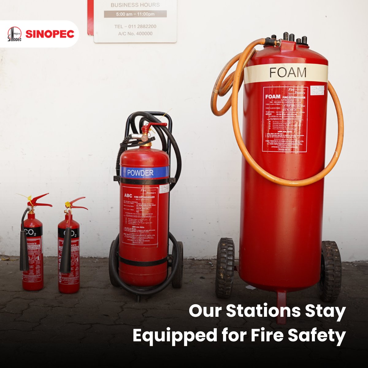 sinopec_lk's tweet photo. All stations are properly fitted and equipped with the necessary emergency tools required for response.

#SinopecLanka #Sinopec #SinopecNews #ExploreSriLanka #CleanSriLanka #lka https://t.co/HhLXVq4CiT
