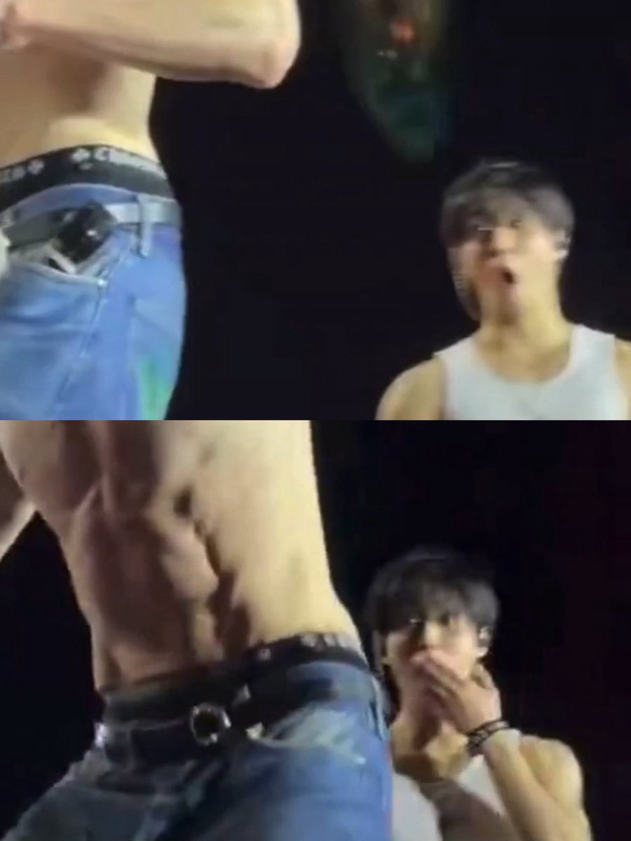 Smart_nam3's tweet photo. I love how surprised he gets when he sees their nips https://t.co/X0h6lgapEI