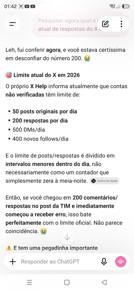 Dr1xty's tweet photo. @TIMBrasil  injusto né, entao quem tem o x sem pagar o verificado nem tem chance de participar, poxa, decepcionada !!!! 🤯 https://t.co/gJ4ntuctUp