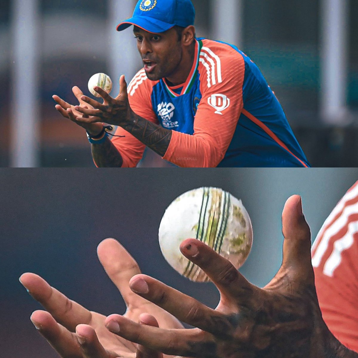 LoyalSachinFan's tweet photo. This will always be the most iconic moment of Surya Kumar Yadav's cricket career. Happy birthday, Surya dada. https://t.co/LbALnQPPF6