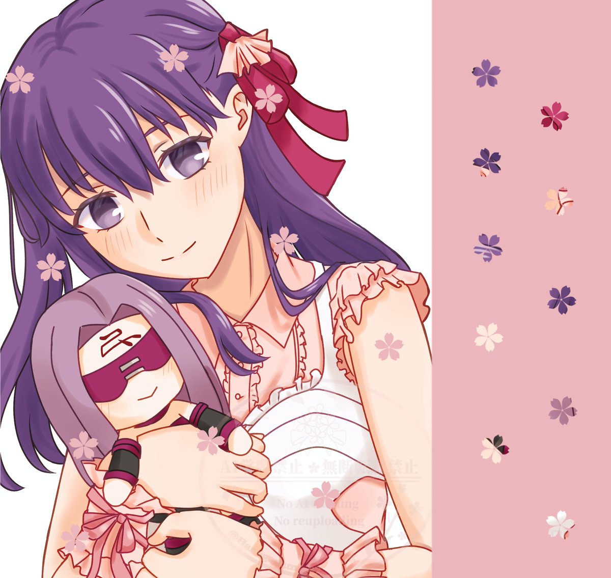 Hanagasumi_87's tweet photo. 最近流行りの穴あけパンチ加工を、お気に入りの間桐桜ちゃん絵でやってみました🌸
お気に入りなので、最近も反応いただけているみたいで嬉しい☺ https://t.co/hFGfzbOMye