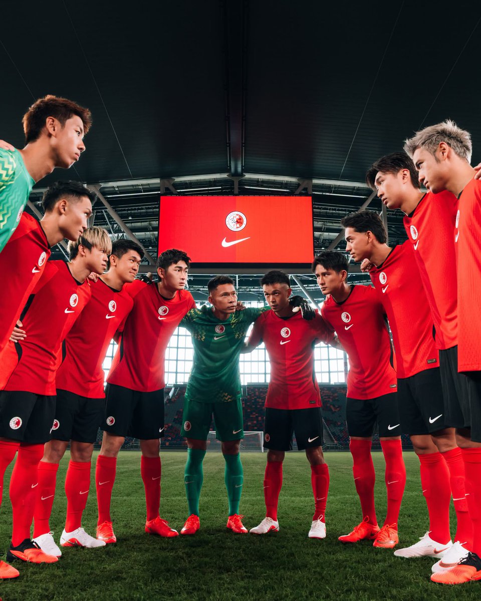 offsideHK's tweet photo. 🇭🇰Our Team| One Team One Hong Kong. @Nike @nikefootball #hkfootball https://t.co/pYOvQsrCid