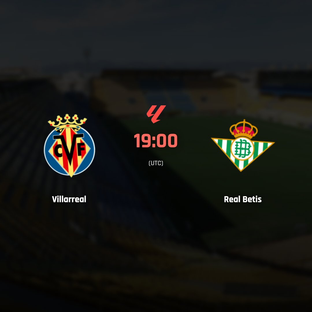 tsportlivescore's tweet photo. TSport Livescore Match of the day: Villarreal 🆚 Real Betis

⚪️ Tournament: La Liga 🇪🇸
⚪️ Start time: 19:00 (UTC)

Follow at TSport Livescore! ⚽️⚽️⚽️ https://t.co/a3vJLYpSLy