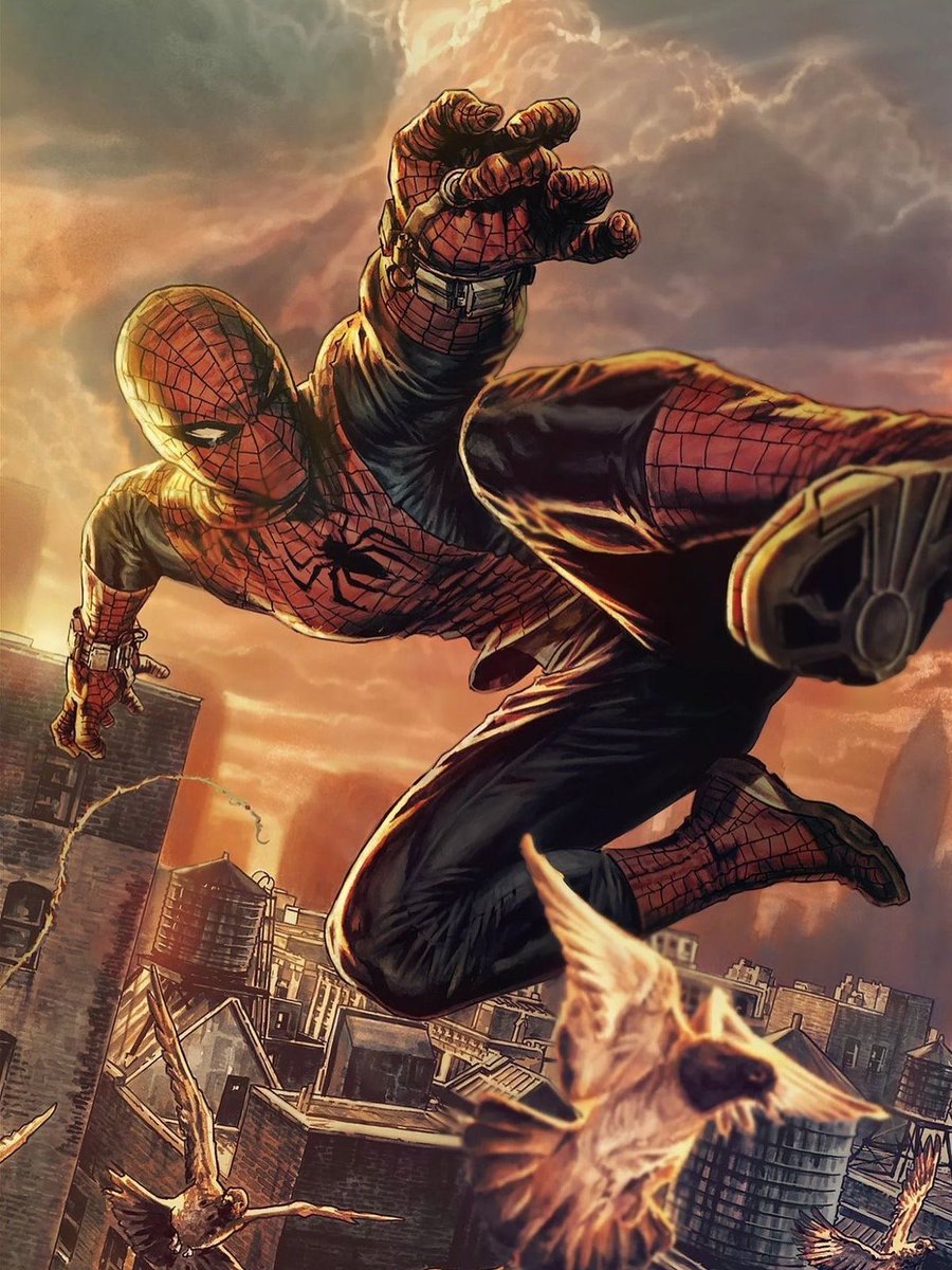 Complex's tweet photo. The Dark Side of Spider-Man Through Lee Bermejo’s Art

Lee Bermejo’s Spider-Man artwork stands out for its detail and heavy shadows, making the character feel less like a polished superhero and more like someone who’s actually been through the fight

[H/T: trippy.vib ] https://t.co/xFiA0Z9xNe