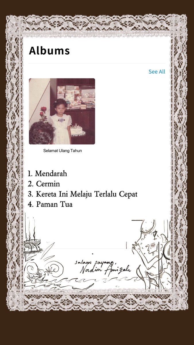 dikgicam's tweet photo. Ini top 4 aing dari tiap album Nadin Amizah, kalau kalian? https://t.co/06mwKMQVp8