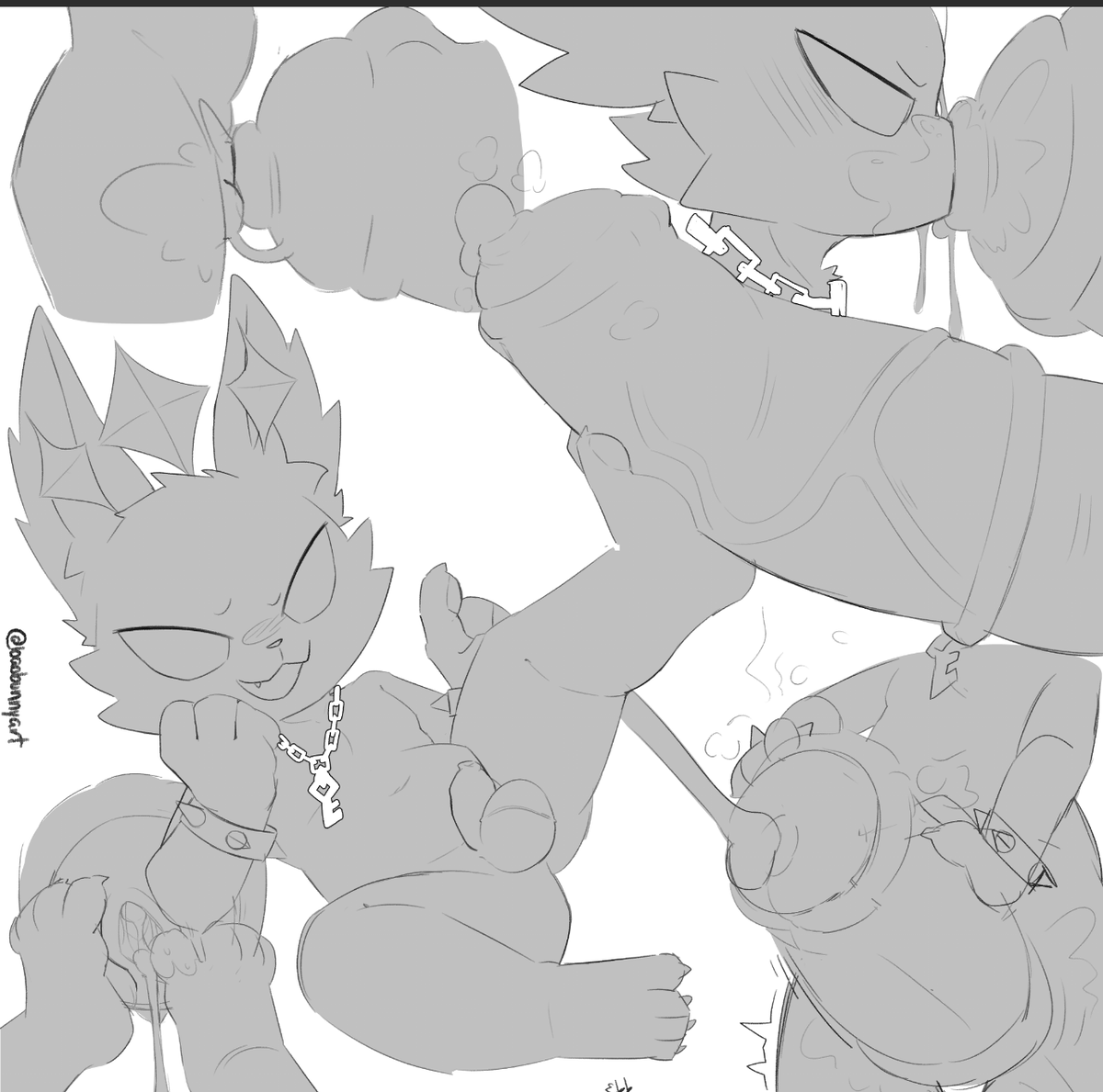 baobunnyart's tweet photo. can a short guy handle THIS?~ https://t.co/MqQdIAjBe4