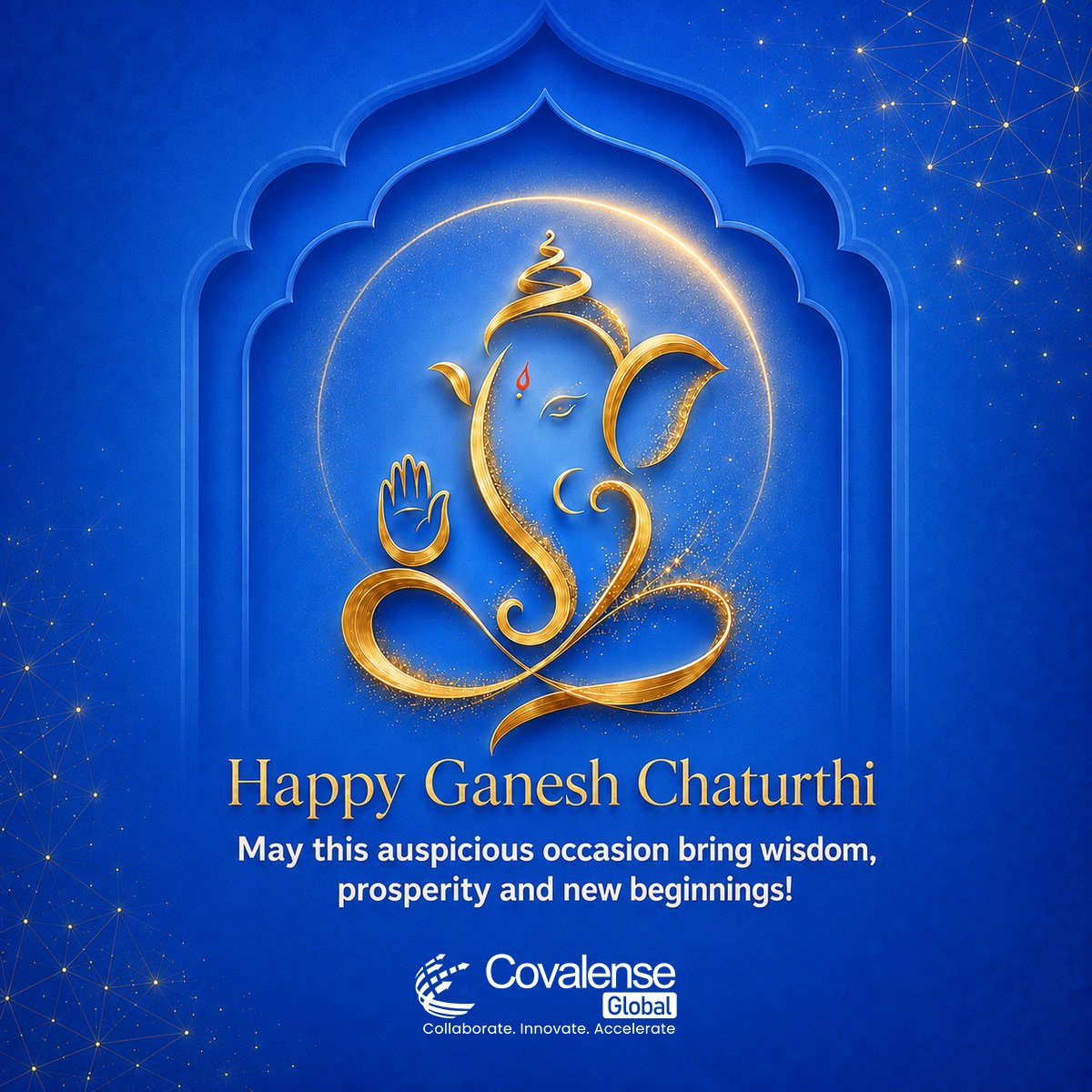 CovalenseGlobal's tweet photo. Celebrating Ganesh Chaturthi with a spirit of joy, wisdom, and togetherness.✨

May this festive occasion bring happiness, positivity, and prosperity to all.

Wishing our customers, partners, colleagues, associates, and their families a joyous and wonderful Ganesh Chaturthi! 🙏 https://t.co/qjlGkP9eL0