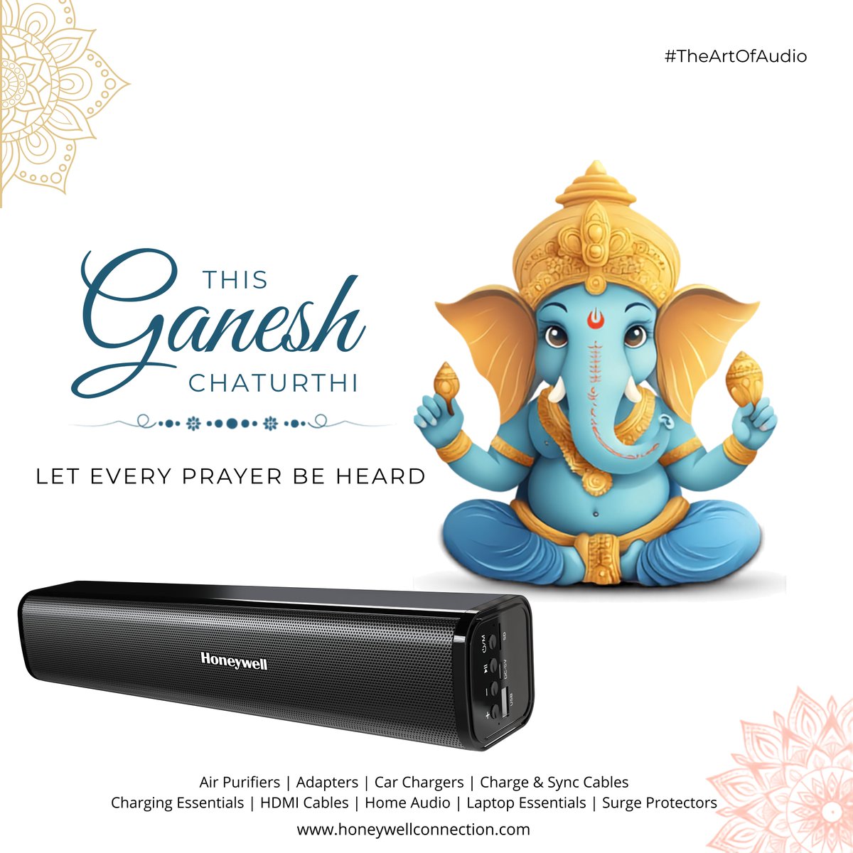 _HW_Connection's tweet photo. 🪔 This Ganesh Chaturthi, let every prayer be heard and every moment be filled with divine melodies. ✨

Celebrate the spirit of new beginnings with the joy of music and togetherness. May Lord Ganesha bless you and your loved ones with happiness, prosperity, and peace. 🙏🐘

🎶 Let every prayer be heard. Let every celebration sound beautiful.