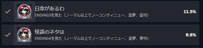 rouru_METAL's tweet photo. さて皆様そろそろはっきりと認識して頂きましょう
東方紅魔郷NewCrassicでグッドエンドを見るというのは機体にもよりますが、上位5～10％に入るという事です。

イージーノーコンできない、ノーマルノーコン出来ない
恥じる事ではありません

そしてノーコン達成した人、盛大に誇りましょう https://t.co/VF4pC3eUaV