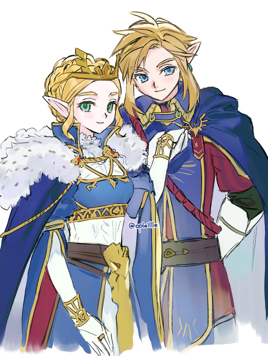 opleillle's tweet photo. 過去絵少し修正
#zelink #リンゼル https://t.co/yiAYiTd9rQ