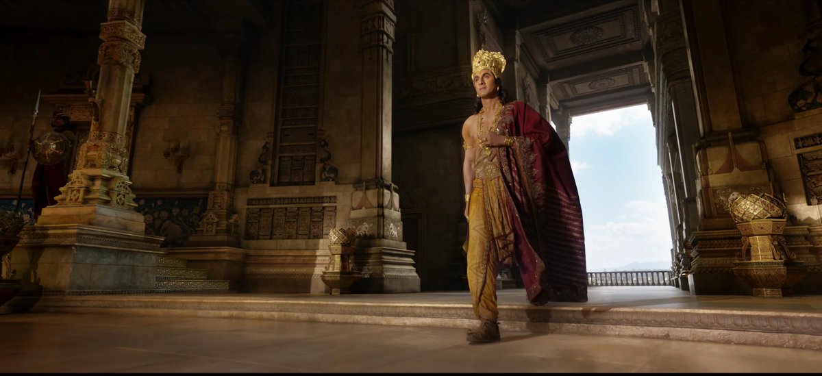 Dmis_fit's tweet photo. look at the quality man .. even on phone it looks grand now

The diff from teaser, promo to this song visual quality is fkn insane ♂️

#Ramayana https://t.co/LmQBV5dFrK