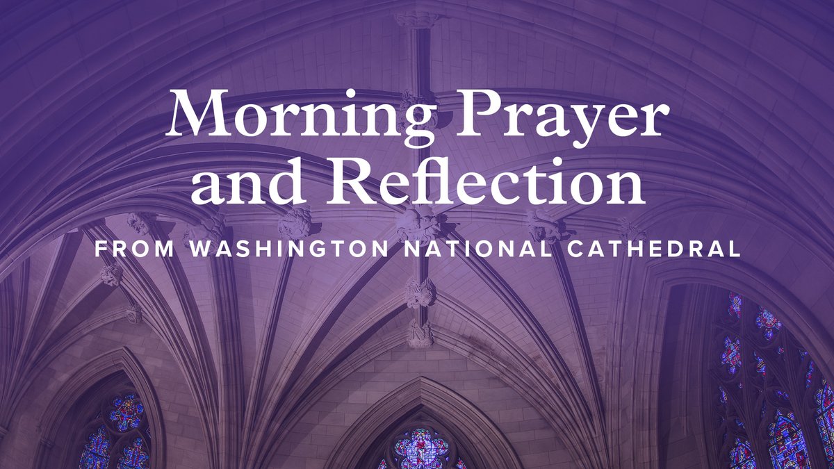WNCathedral's tweet photo. Join The Rev. Canon Rosemarie L. Duncan for this prayer and reflection of John 12:31-36, as we commemorate the feast day of the Holy Cross. #nationalcathedral #morningprayer

https://t.co/YtUdi1EYrD https://t.co/foeHU8b1lg