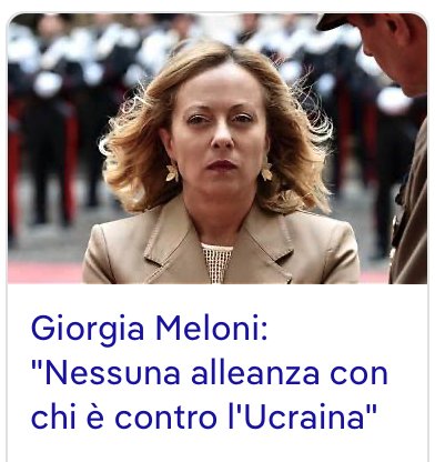 AlienoGrigio17's tweet photo. #Lisei il programma l'avete scritto voi e di quello che avete scritto, avete fatto bene poco o nulla, poi parliamo del conflitto Russo-Ucraino, dove state sperperando risorse per uno Stato che non è nella NATO e né nell'UE, facendoci un danno erariale enorme, è questa la sua DX? https://t.co/ULsDDZVLLR