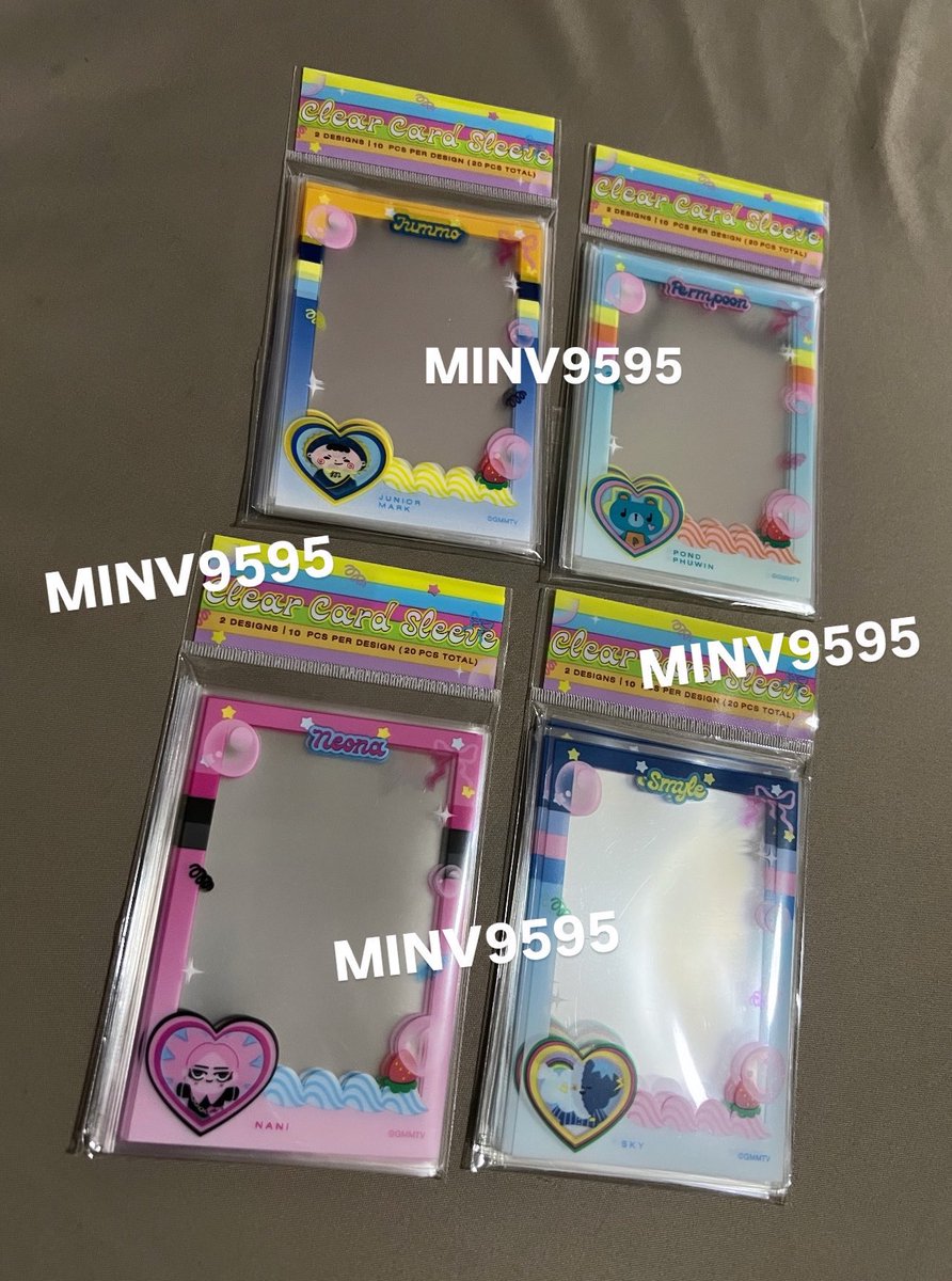 minv9595's tweet photo. WTS / ขาย

PHOTOCARD SLEEVE SET
ซองใส่การ์ด 150฿ 

#ตลาดนัดgmmtv #ตลาดนัดปอนด์ภูวินทร์ #ตลาดนัดสกายนานิ #ตลาดนัดจูเนียร์มาร์ค https://t.co/GVakW3HgPN
