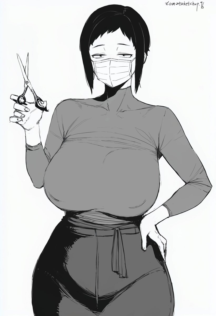 tomatoketchup96's tweet photo. 1000엔컷 누님
character from @hayo_cinema https://t.co/UEirtSUiov