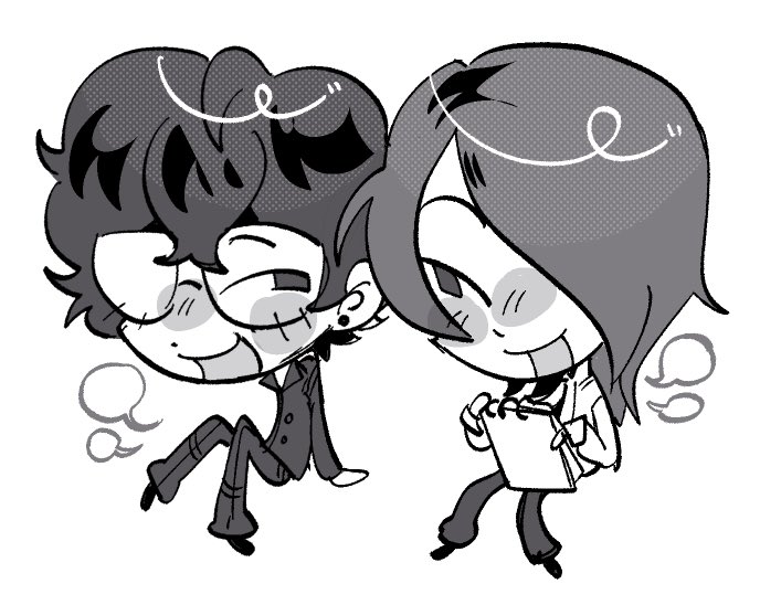 Fishquill's tweet photo. "grabbing you by the neck, who's ur fav thief tell me tell me please we must know" -> your answer

Yusuke! Although Akiren’s a close second https://t.co/y4lOxsBSzz