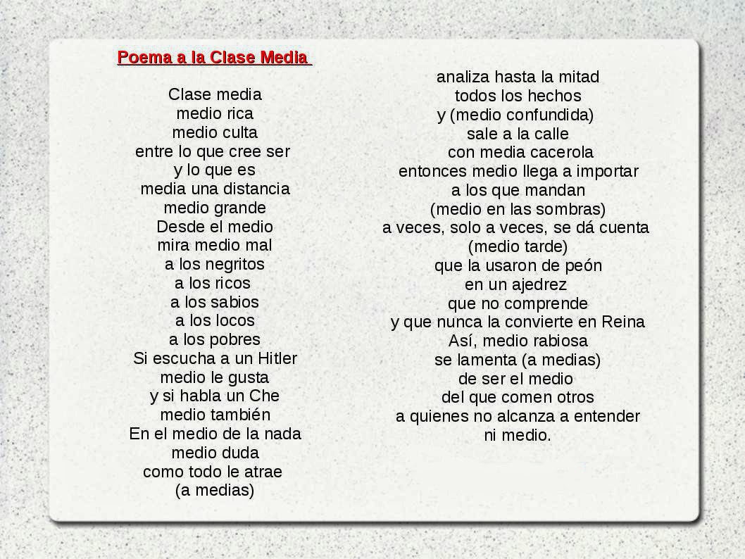 MaiteMNa's tweet photo. Os recomiendo también este poema de Mario Benedetti, en el aniversario de su nacimiento

Lo clava

"Poema a la clase media" https://t.co/BW2TMV5C95