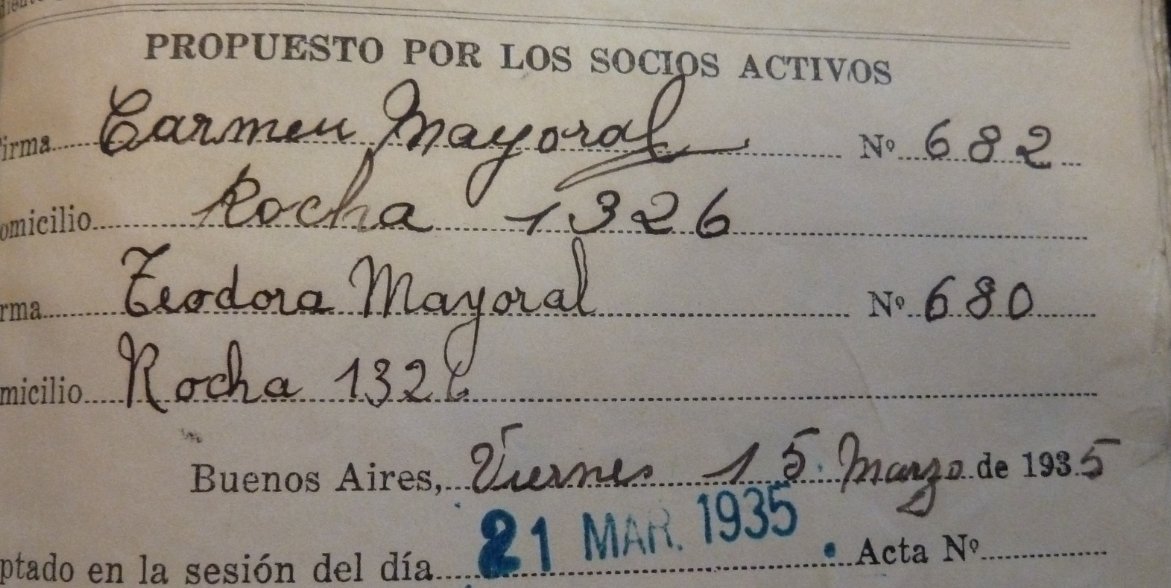 historiadelCABJ's tweet photo. 1935: Acta de afiliación de la socia Teodora Mayoral
Material de archivo.
https://t.co/GVNwiMpmUh
#Boca #socia #historiasdecorazon #historia #bocajuniors https://t.co/zqxeK37iEi