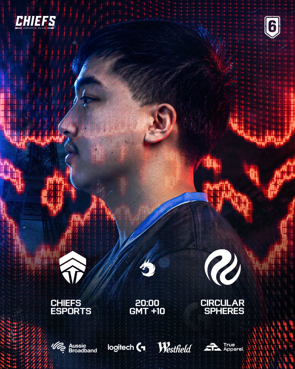 ChiefsESC's tweet photo. 3 Ws in a row was no biggie, so lets try for 4 🥱
Time to take on the current second best team in groups @CircularSpheres 😤
🕗 8:00PM AEST
📺 https://t.co/EdwyJhadUP
#WeAreChiefs🛡️ | #CHFWIN🛡️ | #BlastR6 https://t.co/uzvmMXXTkd