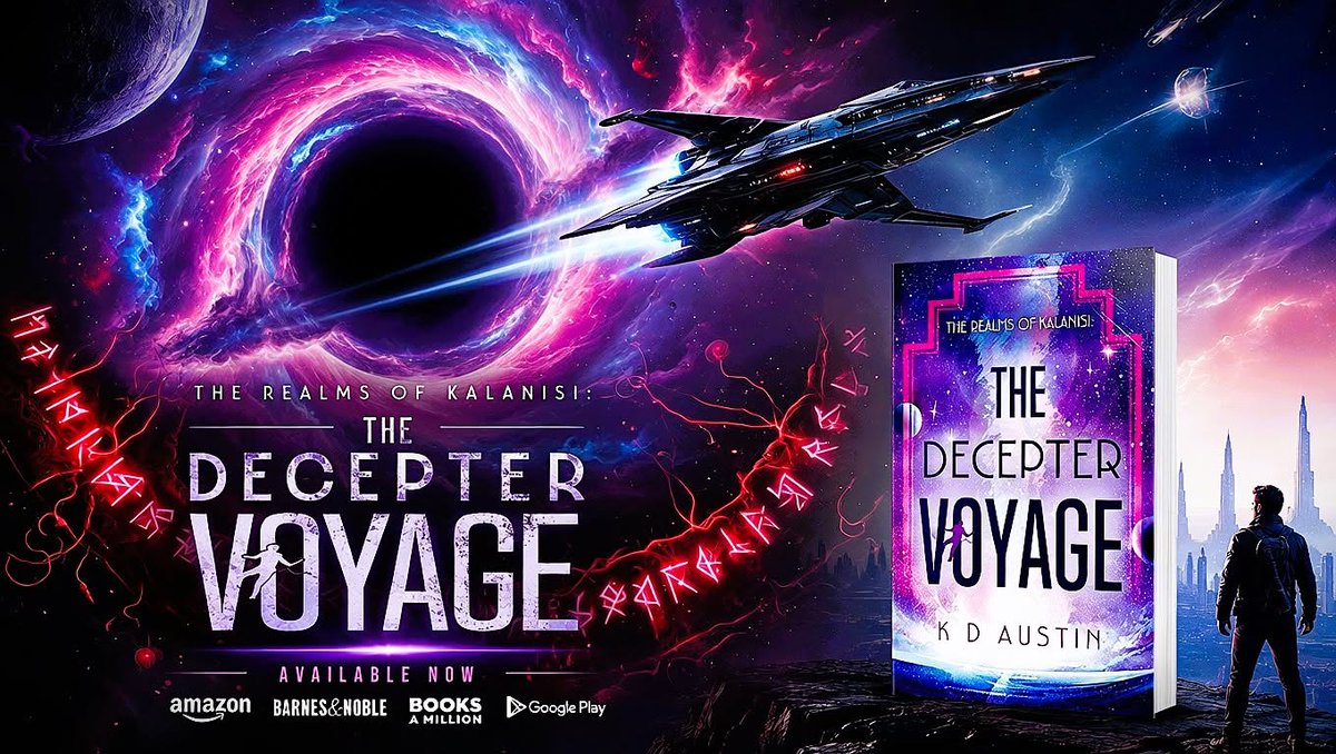 karlaustin49660's tweet photo. 🚀 This will be a movie one day... 🎬
That’s what readers are already saying about The Realms of Kalanisi: The Decepter Voyage!
If you are craving a space opera to get lost in, your next obsession has arrived🚀
https://t.co/mGsrcvO6Fu
#SpaceOperaBookTok #SciFiTok #SciFiRomance https://t.co/gxETJE10rc