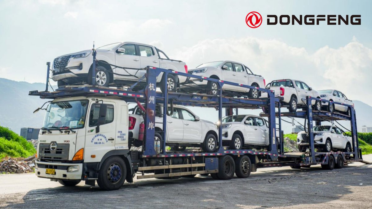 DongfengCVx's tweet photo. Setting sail for Saudi Arabia! 🚢🏜️
273 DONGFENG #pickup trucks are on their way to join a top Saudi car rental fleet. Built to handle extreme desert heat &amp; high-frequency rough terrain, DONGFENG continues to power Saudi Arabia's Vision 2030! ⚡
#DONGFENGCV #ItsAllAboutTrust https://t.co/0BSvQxrDBd