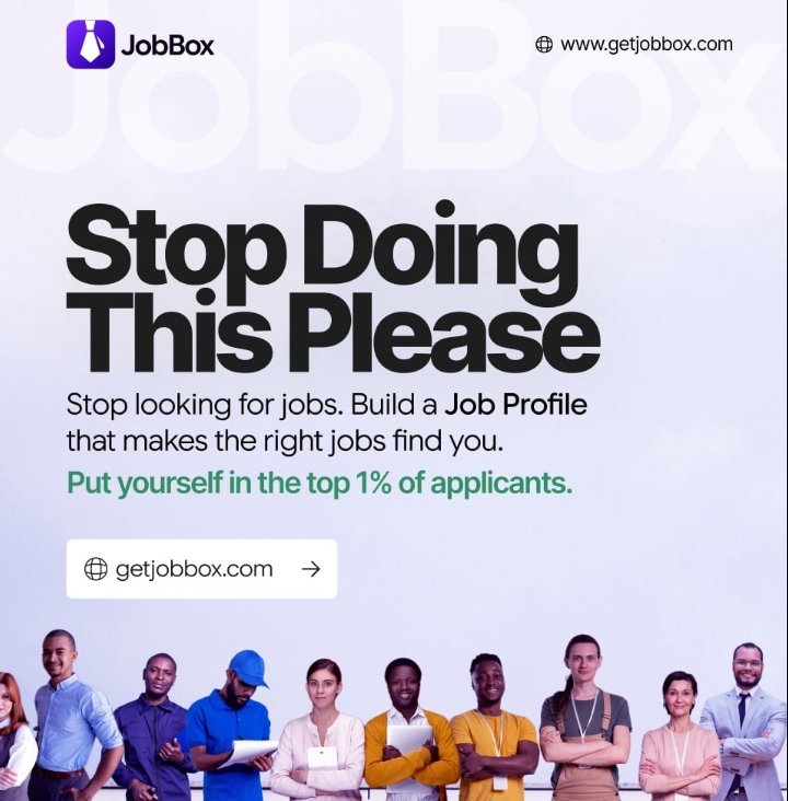 JobBoxAI's tweet photo. Sending 100 applications is not a strategy.

It is just 100 chances to be ignored.

Apply with intention. Build a Job Profile that makes the right roles find you.

Get started 
 https://t.co/kiAZgAdnwP

#JobBox #JobSearch #GetHired https://t.co/Ii1jF1FTOX
