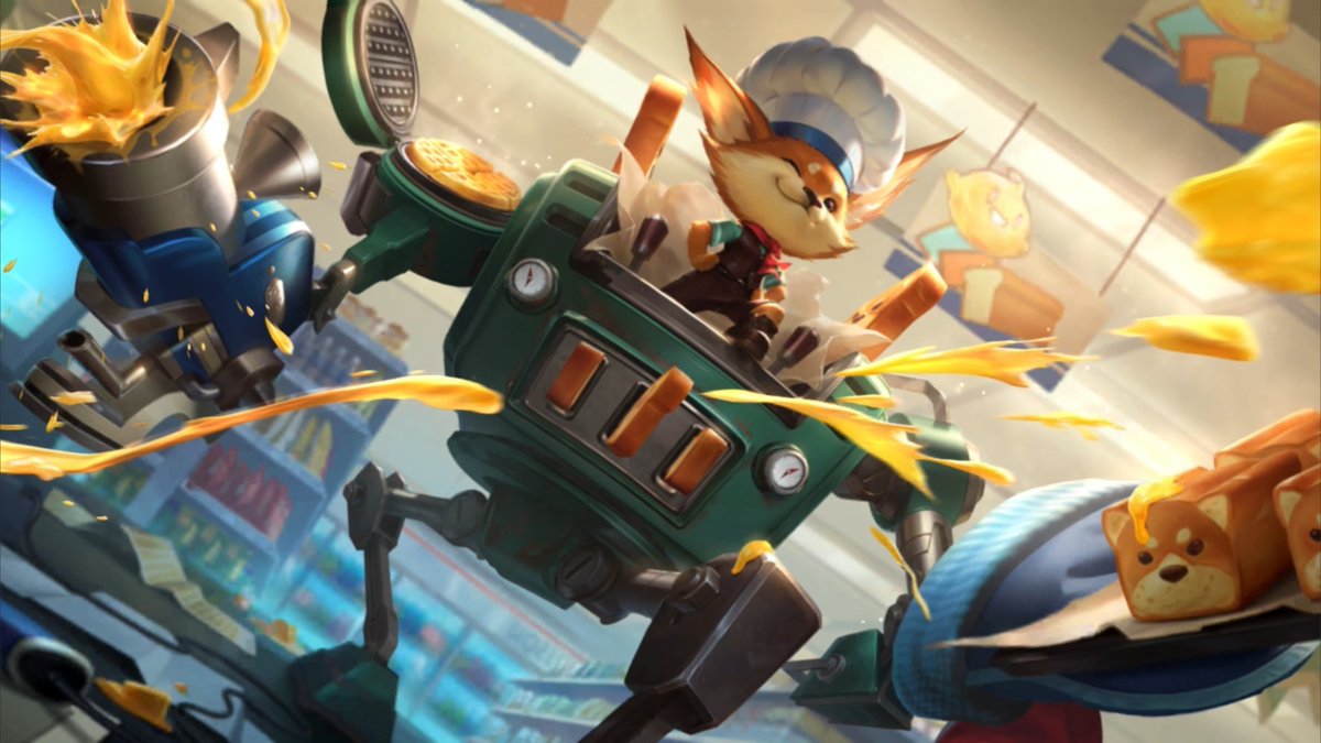 ArenaXWiccano's tweet photo. 🚨 RUMBLE TOASTER!!! 
SPLASH ART PREVIEW! https://t.co/JcIgWPidAR