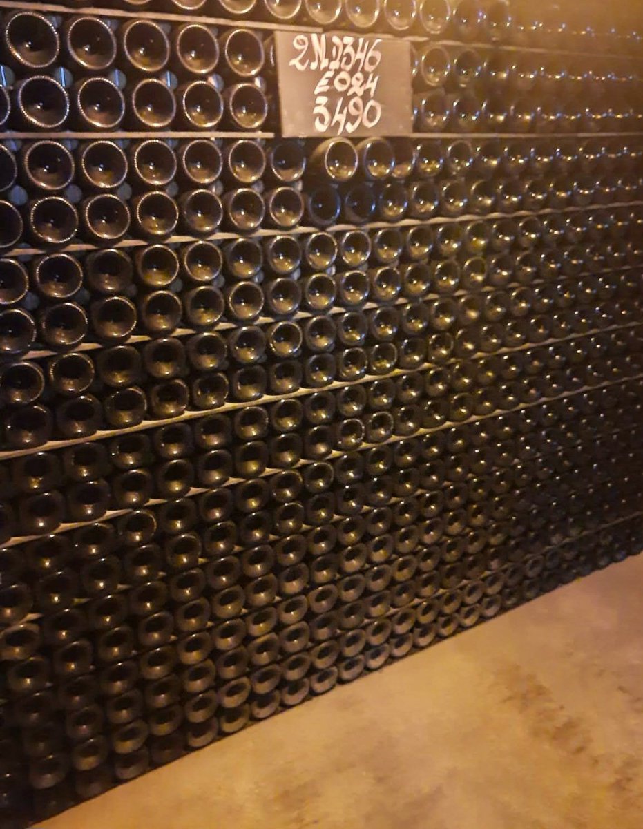 SkyDiaryScot's tweet photo. Each turned by hand, Moรซt & Chandon caves in รpernay
#TheSameThingManyTimes
#PMJWeeklyChallenge https://t.co/aNpGBNDann