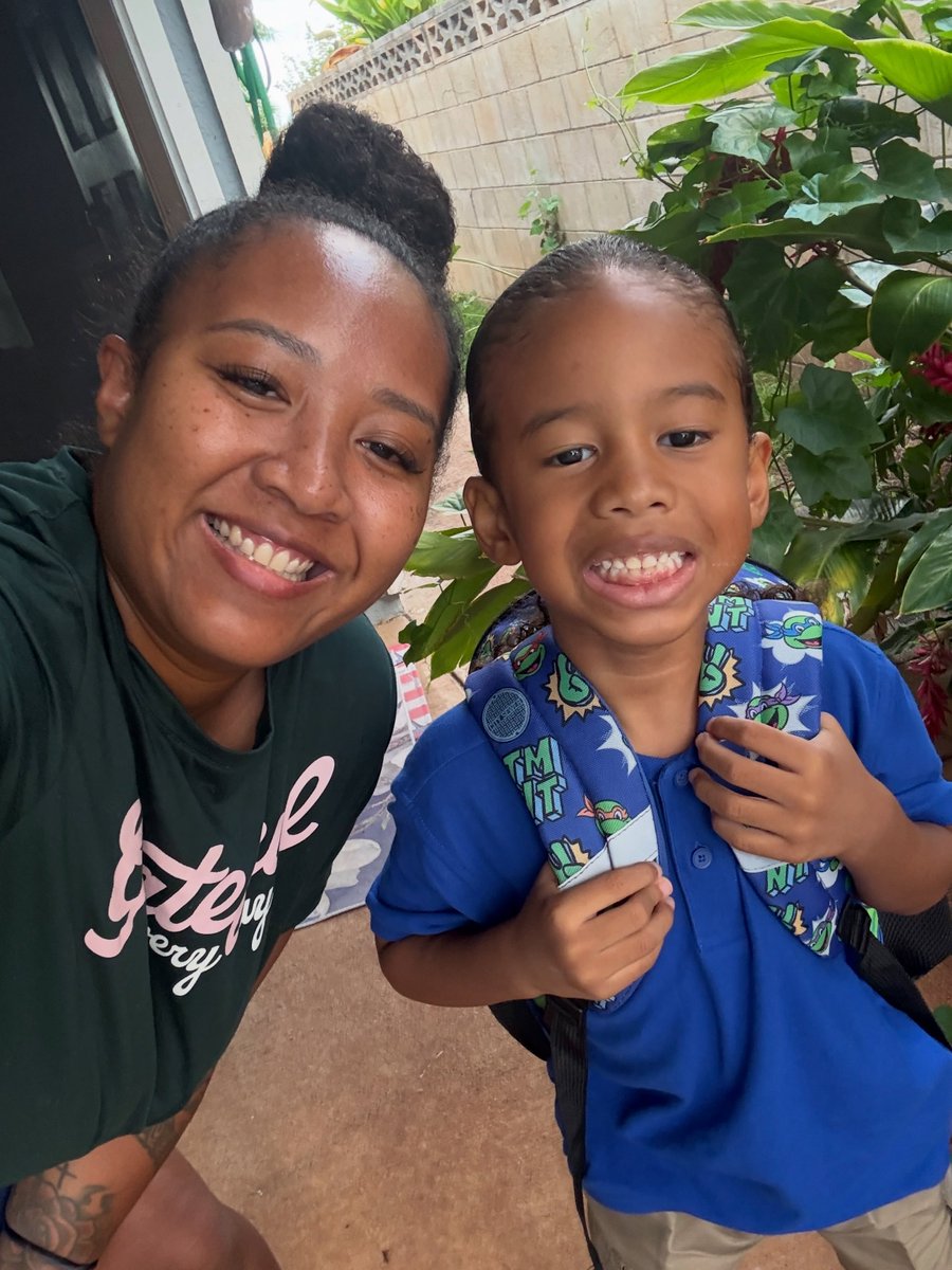 Fernandoperei42's tweet photo. And just like that, my little love is in kindergarten. https://t.co/9eOZ79sybJ