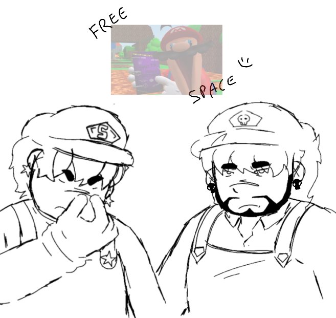Freaky7n7's tweet photo. This is the sketch ^^ #smg4 #smg3 #drawing #fanart https://t.co/jPPeDPfSZ1
