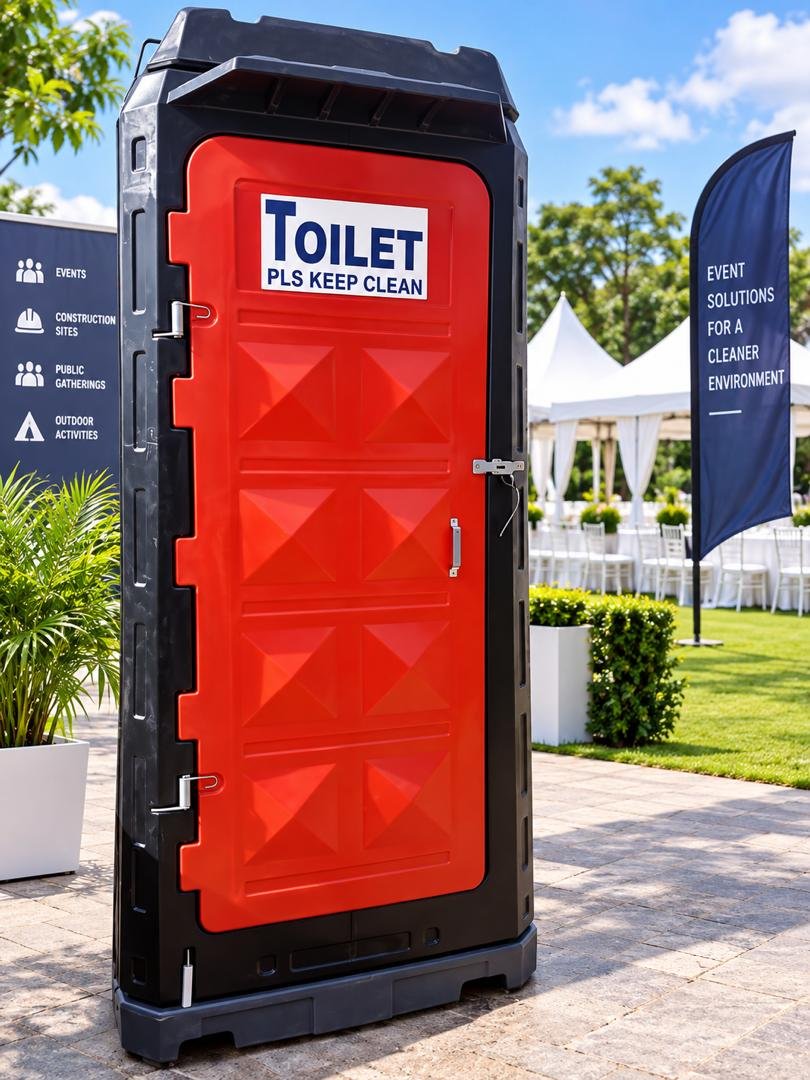Overgatenig's tweet photo. Mobile toilet available for your outdoor events. We are on a mission to stop open defecation in Nigeria. Do not poo in the open when you are pressed. This moniker toilet is for you. Hit us for pricing and delivery. It will make your attendees of your events feel well catered for https://t.co/xAYS1l8rFY
