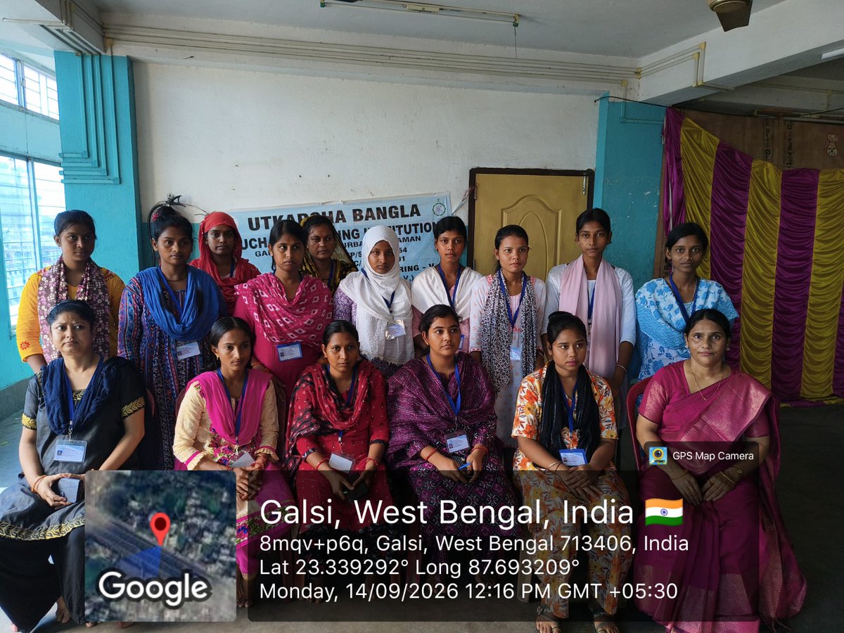 PBSSDprbdn's tweet photo. Assessment at Suchana Galsi Centre, Galsi 2 block,  Purba Bardhaman 
#StateSkillDevelopmentProgramme #SkillIndia #MakeInIndia #VocalForLocal #PBSSD #𝐒𝐤𝐢𝐥𝐥𝐬𝐃𝐞𝐯𝐞𝐥𝐨𝐩𝐦𝐞𝐧𝐭 https://t.co/l95hyWSFB8