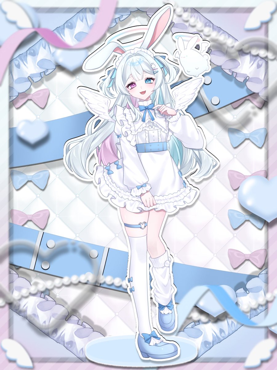 shiro_mill's tweet photo. #立ち絵公開

｡ﾟﾟ･｡･ﾟﾟ｡
ﾟ。あなたの画面にぴょこんと参上♡ ｡ﾟ
　ﾟ･｡･ﾟ

　　　立ち絵公開♡

✧ 9/17 DEBUT ✧

IRIAM ▸ 〖https://t.co/B3YsWom5Ei〗

₊˚⊹🤍♻️💬👤巡回⊹˚₊ https://t.co/i46bMtt5pg