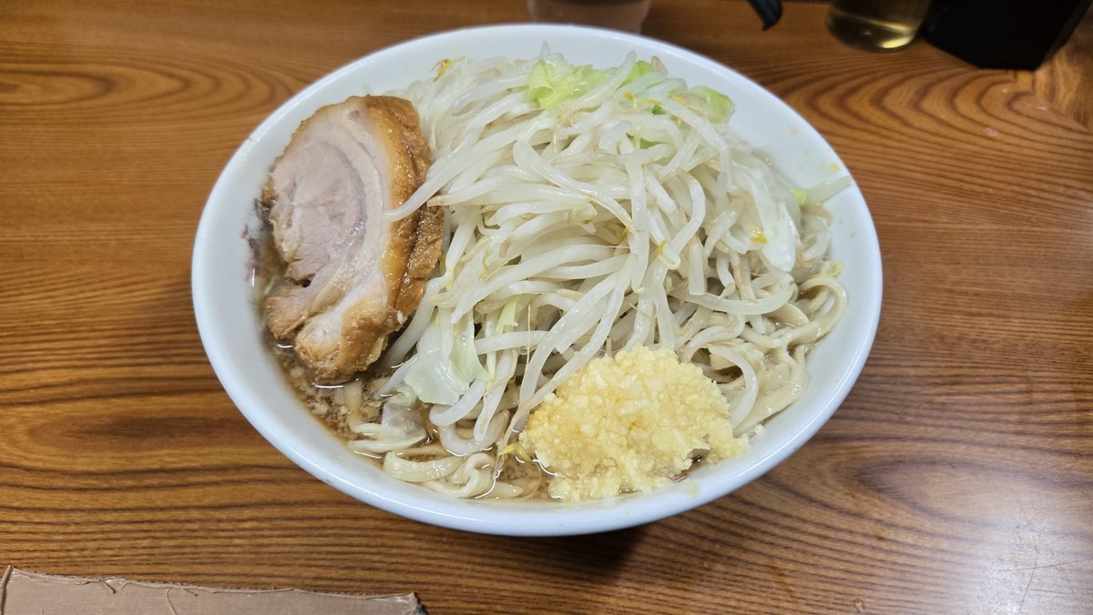 tartaruga_chi's tweet photo. 二郎亀戸店
非乳化でさらっと食える
美味かった https://t.co/OHoLmr10dz