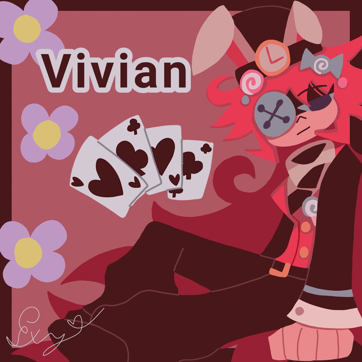 EXY2Ddraw's tweet photo. Vivian from F.P.E.!
Hope you like it!
non-#FPE #katieverse https://t.co/WTDOAk3Jrw