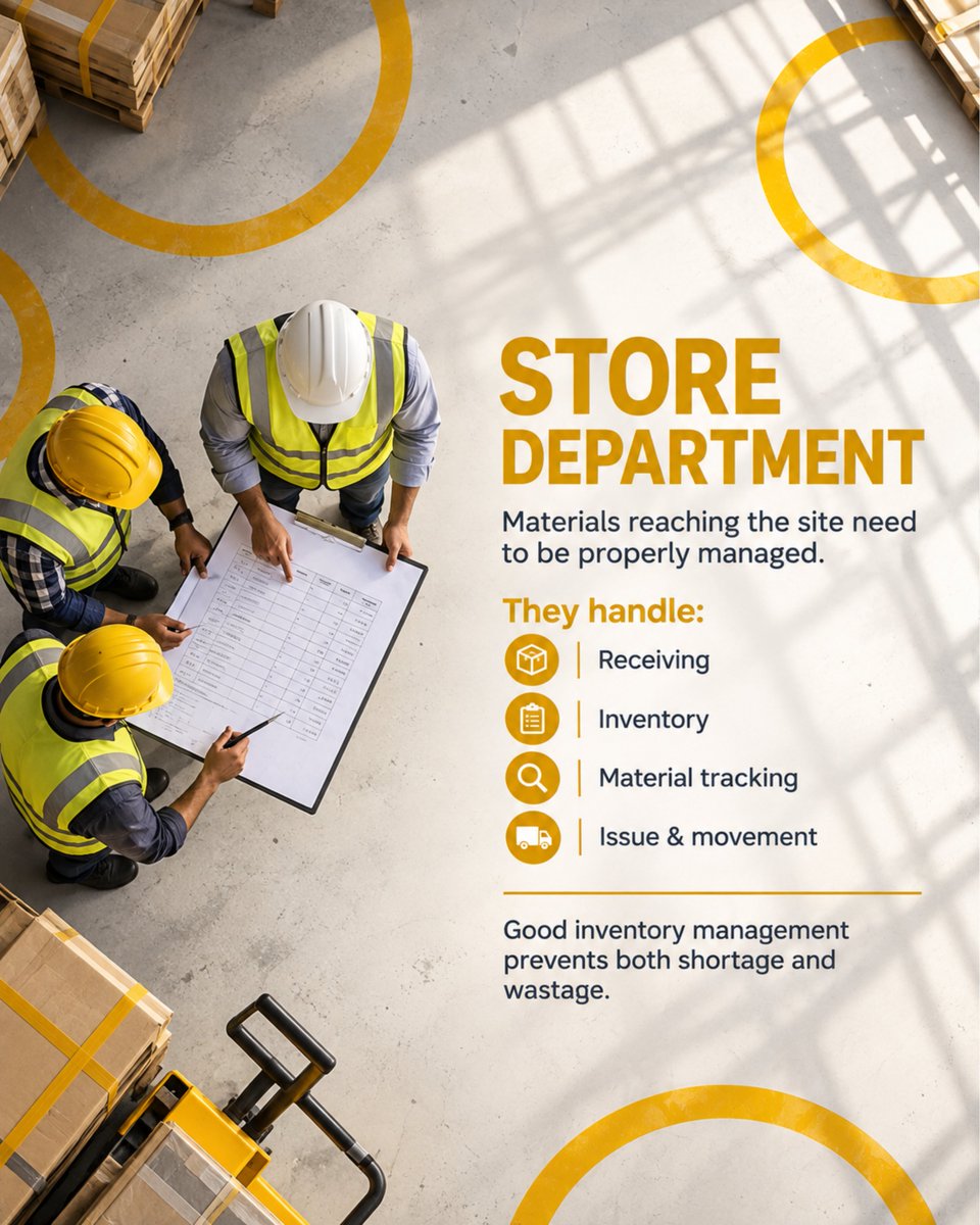 Agt_infra's tweet photo. A construction project is never built by one team alone. 🏗️
Different departments. One goal - building stronger, safer &amp; better infrastructure. 
.
.
.
.
.
#infratructure  #construction #agtinfra

[Construction Industry, Infrastructure Development, Civil Engineering] https://t.co/hgbJ3oXVJg