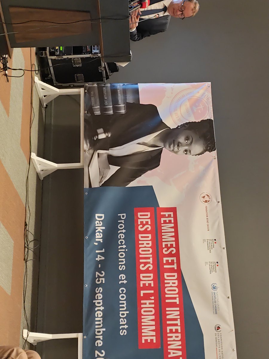 kotchani's tweet photo. Je prends part ce matin a Dakar à ka cérémonie d'ouverture du Septembre des droits de l'homme que @ONU_Droits_BRAO organise avec la fondation René Cassin et la fondation Friedrich Naumann sur le thème femmes et droitsl international des driuts de l'homme. https://t.co/N7unp9zGcQ