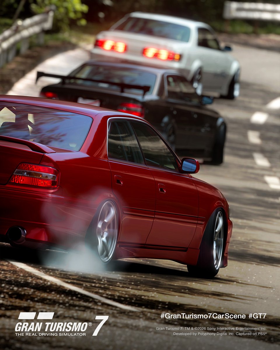 thegranturismo's tweet photo. Smoke Show

#GranTurismo7CarScene #GT7