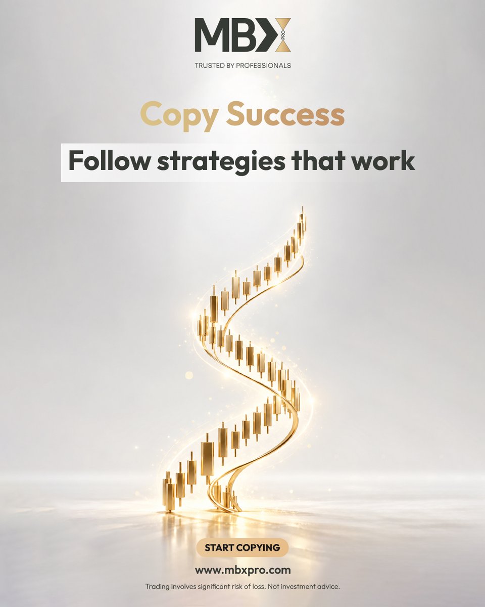MBXProOfficial's tweet photo. Not everyone has hours each day to sit in front of charts.

Copy solutions on MBX PRO let you follow strategies from experienced market participants and mirror their positions directly.
Explore copy solutions at MBX PRO.

#MBXPRO #CopySolutions #MT5 #SocialInvesting #MarketAccess https://t.co/2UEpevSR95