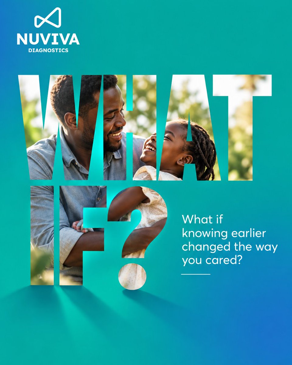 NuvivaLab's tweet photo. What if you simply knew? ๐ค
Your body may be telling you something. Donโt ignore the signs. Get tested, understand your numbers and take charge of your health.
Nuviva Diagnostics โ Know More. Live Better. ๐
#NuvivaDiagnostics #HealthCheck #KnowMoreLiveBetter https://t.co/OmJF3STSoa